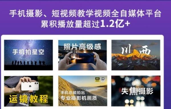 2022玩转手机影像全系课，零基础的小白也能进阶成为手机摄影专业人士_豪客资源库