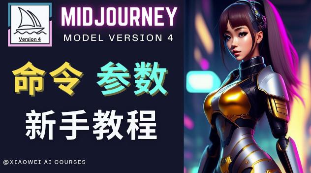 Midjourney新手入门教程，轻松创作顶级图像，命令参数-新手教程_豪客资源库