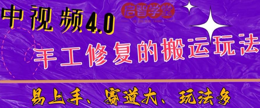 中视频4.0赛道：新手福音，一小时制作，三天过计划，7天看效果【揭秘】_豪客资源库