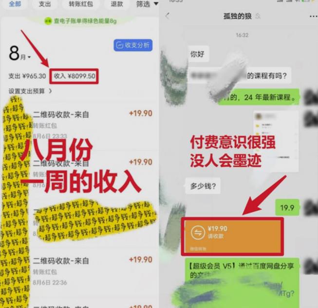 靠英语四级，一天1000+不懂英语也能做，小白保姆式教学(附:1800G资料）【揭秘】_豪客资源库
