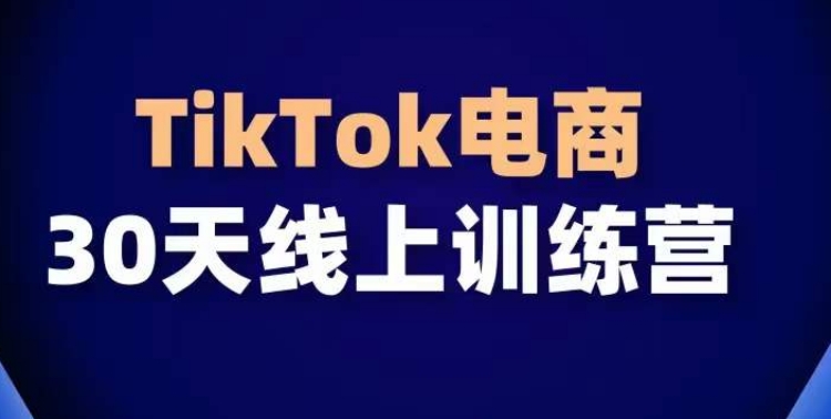 TikTok电商带货30天线上课，不可错过的全球流量洼地！_豪客资源库