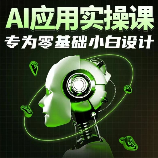 AI应用实操课，专为零基础小白设计_豪客资源库