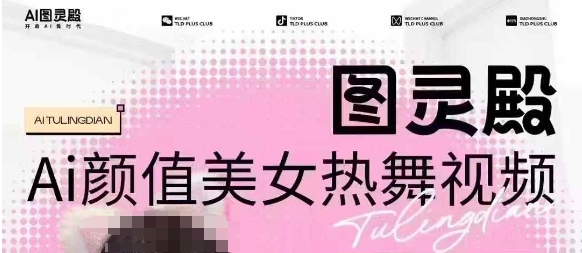 全网首发，原价988图灵殿AI颜值美女热舞视频，云端生图，轻松过原创——豪客资源创业项目网-豪客资源_豪客资源库