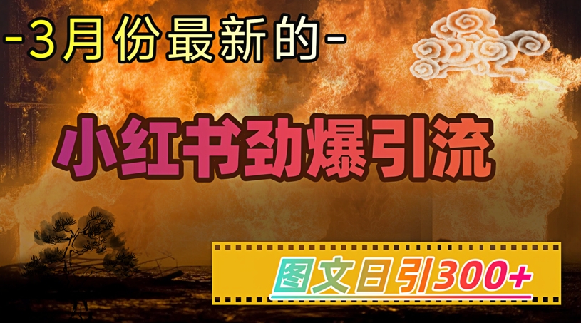 小红书超劲爆引流手段，图文日引300+轻松变现1W——豪客资源创业项目网-豪客资源_豪客资源库