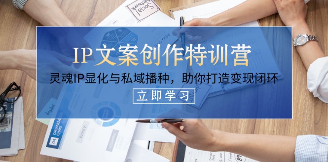 （14330期）IP文案创作特训营，灵魂IP显化与私域播种，助你打造变现闭环（14节课）_豪客资源创业项目网-豪客资源_豪客资源库