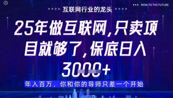 什么!25年你还在找项目做?风口早就变了,卖项目才是稳挣不赔【揭秘】——豪客资源创业项目网-豪客资源_豪客资源库
