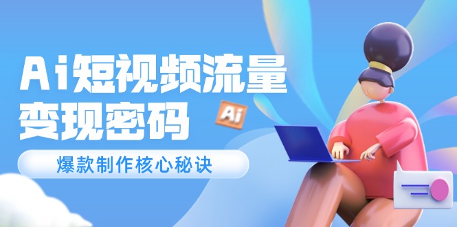 （14875期）Ai短视频流量密码，爆款制作核心秘诀，120万案例深度解析_豪客资源创业项目网-豪客资源_豪客资源库