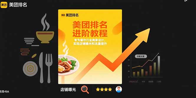 (15528期)美团排名进阶教程:专为餐饮行业商家设计,实现店铺曝光和流量提升_豪客资源创业项目网-豪客资源_豪客资源库