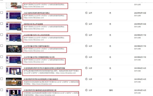 图片[2]-2025油管引流术，分享我是如何通过油管做引流的——豪客资源创业项目网-豪客资源