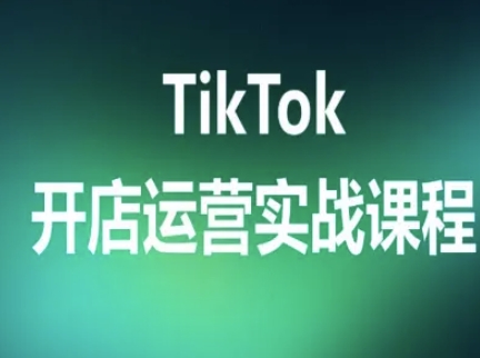 TikTok开店运营实战课程,TK跨境电商实操全流程——豪客资源创业项目网-豪客资源_豪客资源库