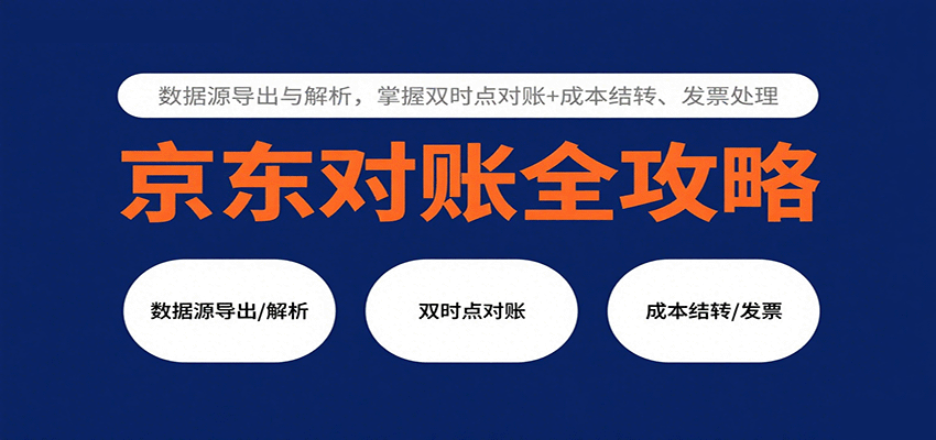 京东对账全攻略：数据源导出与解析，掌握双时点对账+成本结转、发票处理_豪客资源创业网-豪客资源_豪客资源库