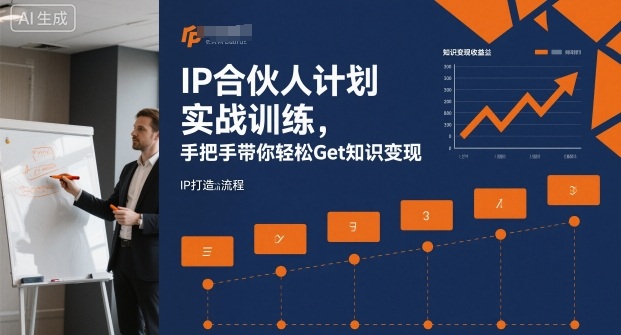 IP合伙人计划实战训练，手把手带你轻松Get知识变现——豪客资源创业项目网-豪客资源_豪客资源库
