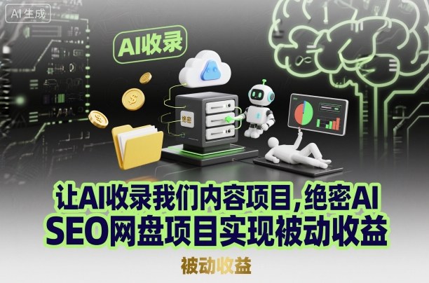 图片[1]-让AI收录我们内容项目，绝密AI SEO网盘项目实现被动收益——豪客资源创业项目网-豪客资源