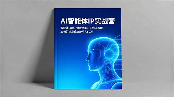 （16689期）AI智能体IP实战营，智能体搭建、爆款文案、工作流构建，30天打造高成交IP月入50万_豪客资源创业项目网-豪客资源_豪客资源库