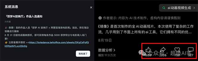 图片[2]-（16427期）最近全网疯传的《镜像》AI动画短片，高阶教程来了，毫无保留地教给你！_豪客资源创业项目网-豪客资源