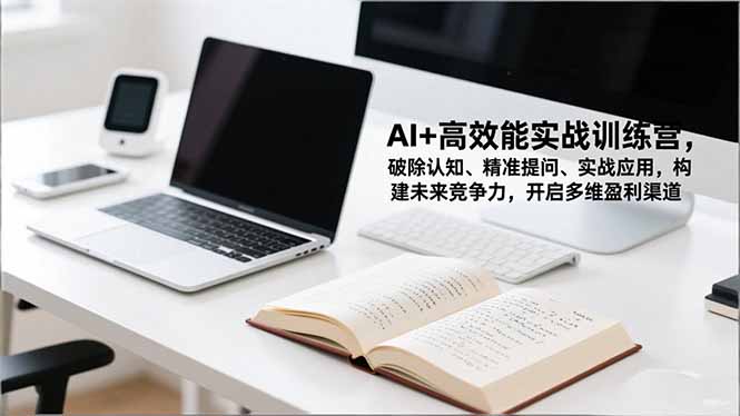 （16635期）AI+高效能实战训练营，破除认知、精准提问、实战应用，构建未来竞争力，开启多维盈利渠道_豪客资源创业项目网-豪客资源_豪客资源库