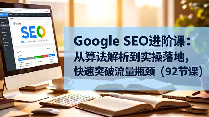 （16576期）Google SEO进阶课：从算法解析到实操落地，快速突破流量瓶颈（92节课）_豪客资源创业项目网-豪客资源_豪客资源库