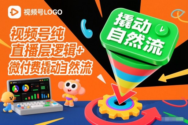 视频号纯直播底层逻辑+微付费撬动自然流——豪客资源创业项目网-豪客资源_豪客资源库