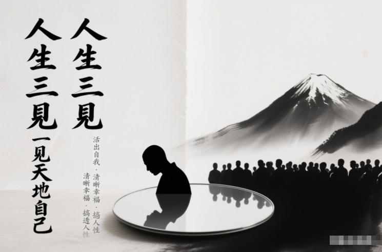 人生三见一见天地见众生见自己，活出自我拥有清晰幸福人生，搞透人性——豪客资源创业项目网-豪客资源_豪客资源库