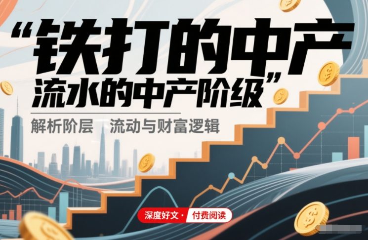 付费文章：铁打的中产，流水的中产阶级——豪客资源创业项目网-豪客资源_豪客资源库