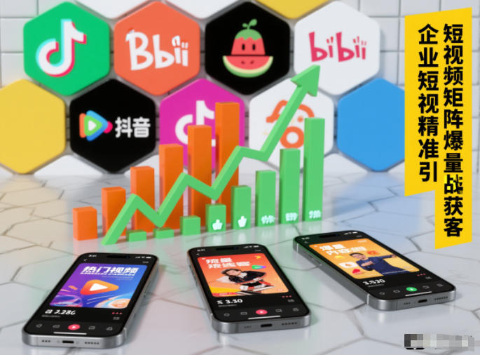 企业短视频精准引流矩阵获客,短视频矩阵爆量战法——豪客资源创业项目网-豪客资源_豪客资源库