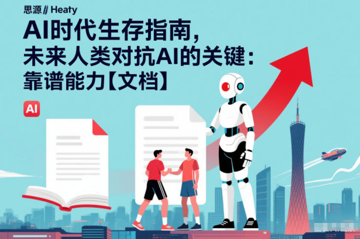 AI时代生存指南,未来人类对抗AI的关键:靠谱能力【文档】——豪客资源创业项目网-豪客资源_豪客资源库
