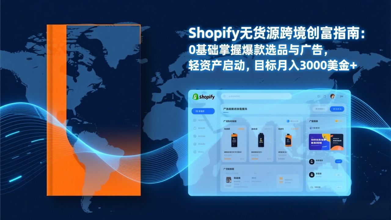 (17238期)Shopify爆款打法实战:从选品到广告投放,复制爆款模型,驱动独立站月销售额破万刀_豪客资源创业项目网-豪客资源_豪客资源库