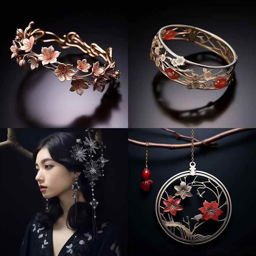 图片[6]-463个Midjourney珠宝摄影提示词：覆盖全品类珠宝，AI设计秒出专业效果_豪客资源创业网-豪客资源