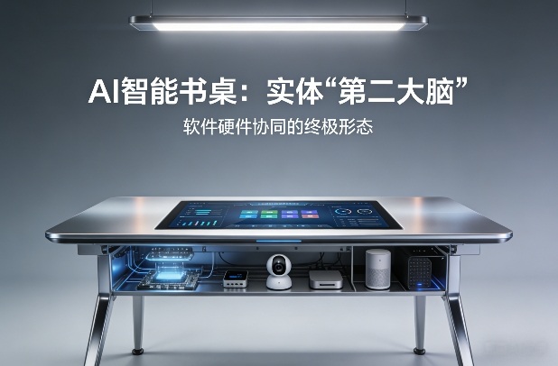 AI智能书桌搭建，构建你的实体“第二大脑”，软件硬件协同的终极形态——豪客资源创业项目网-豪客资源_豪客资源库