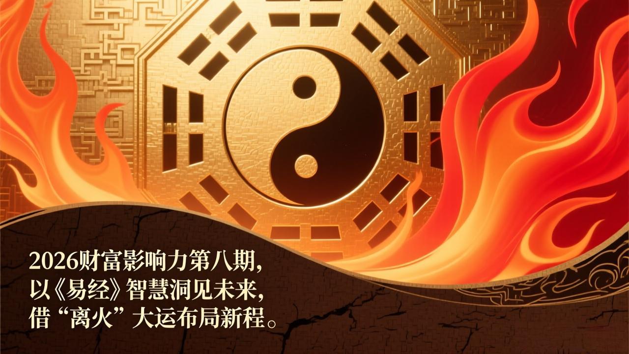 （17418期）2026财富影响力第八期，以《易经》智慧洞见未来，借“离火”大运布局新程_豪客资源创业项目网-豪客资源_豪客资源库