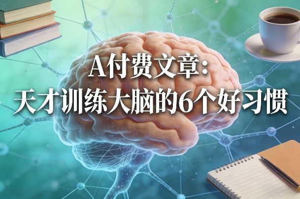 付费文章：天才训练大脑的6个好习惯——豪客资源创业项目网-豪客资源_豪客资源库