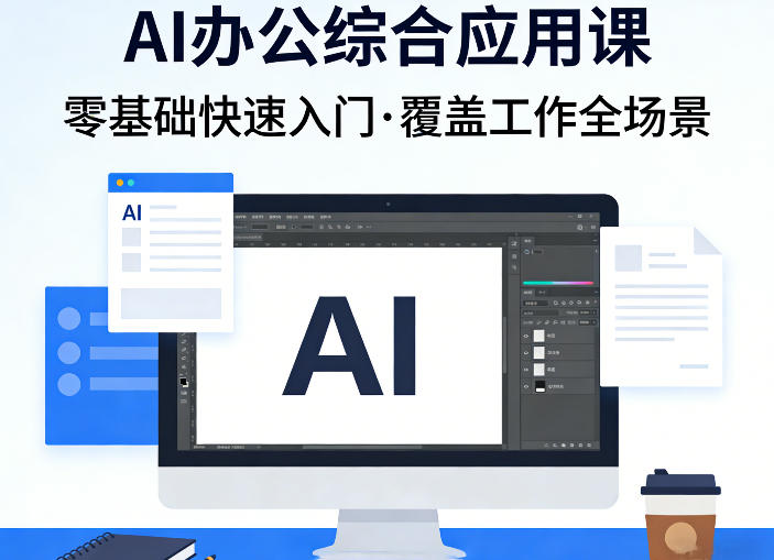 AI办公综合应用课,零基础快速入门,覆盖了工作中各种应用场景——豪客资源创业项目网-豪客资源_豪客资源库