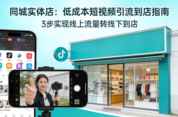 同城实体店,如何低成本把客户从短视频带到线下门店——豪客资源创业项目网-豪客资源_豪客资源库