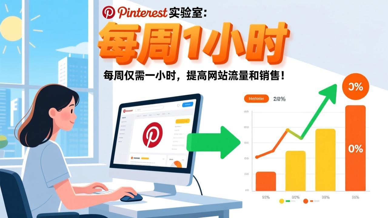 （17505期）Pinterest实验室：每周仅需一小时，提高网站流量和销售！_豪客资源创业项目网-豪客资源_豪客资源库