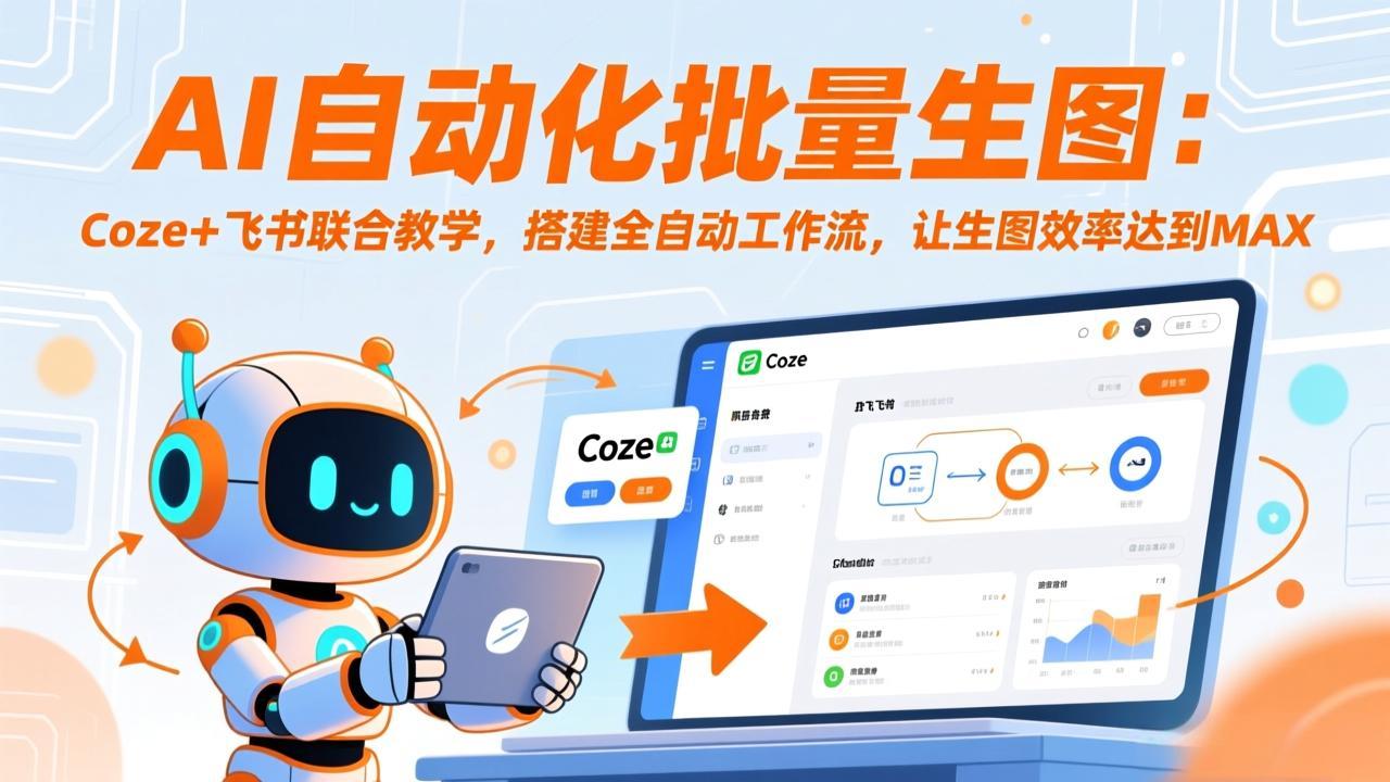 (17575期)AI自动化批量生图:Coze+飞书联合教学,搭建全自动工作流,让生图效率达到MAX_豪客资源创业项目网-豪客资源_豪客资源库